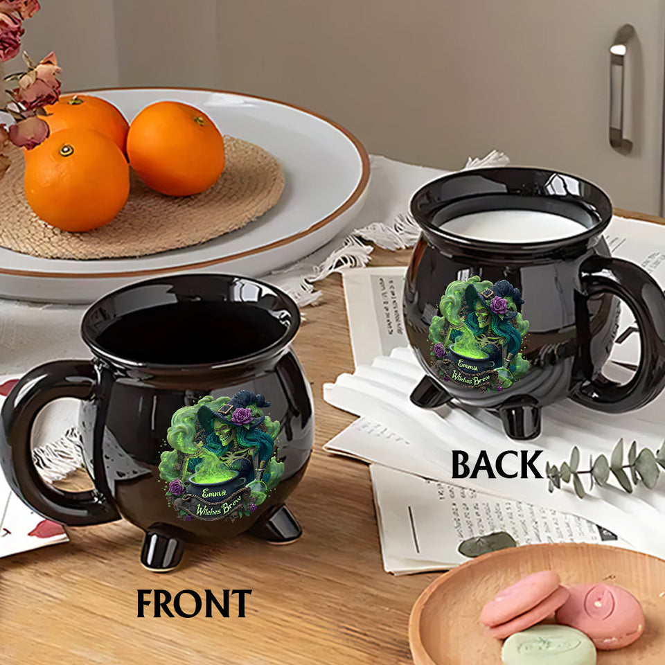 Witches Brew - Personalized Witch Cauldron Mug