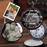 Forget Father's Day We Love You Every Day - Personalized Father Pocket Watch