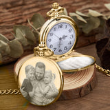 Forget Father's Day We Love You Every Day - Personalized Father Pocket Watch
