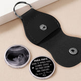 Couple Gift, Pocket Hug - Personalized Couple Pocket Coin Keychain