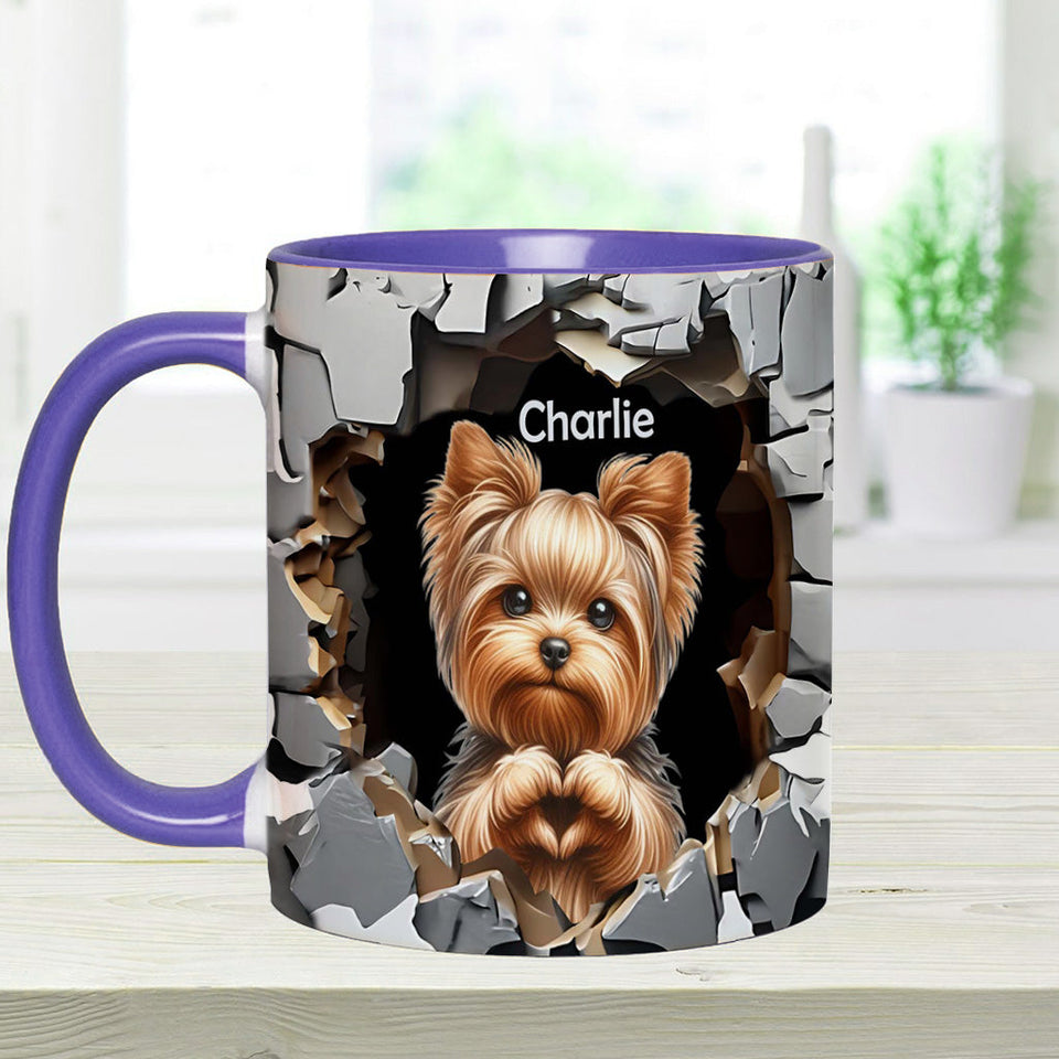 Lovely Dogs - Personalized Dog Accent Mug