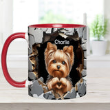 Lovely Dogs - Personalized Dog Accent Mug