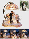 Romantic Anniversary - Personalized Wedding Anniversary Acrylic LED Night Light