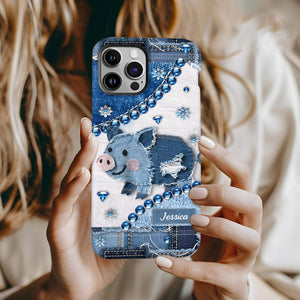 Cute Pig - Personalized Pig Lover Full Print Phone Case