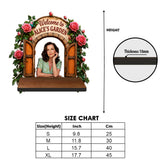 Love My Garden - Personalized Gardening Wooden Floating Shelf