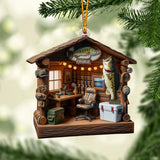 Love Fishing - Personalized Fishing Ornament
