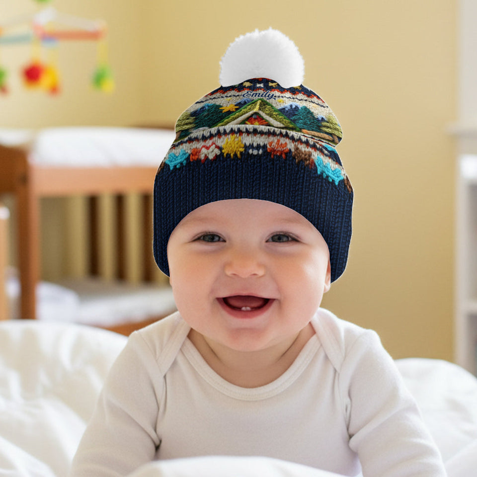 Love Camping - Personalized Camping Beanie Hat