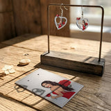 Floral Heart - Personalized Self Love Earrings With Card