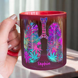 Stoner Chick Lungs - Personalized Weed Accent Mug