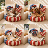 Gift for Pet Lovers - Personalized Dog Premium Faux Fur Pillow