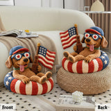 Gift for Pet Lovers - Personalized Dog Premium Faux Fur Pillow