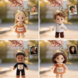 You Belongs To Me - Personalized Couple Plush Keychain