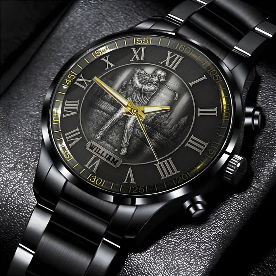 The Coolest Golfer - Personalized Golf Hand Watch