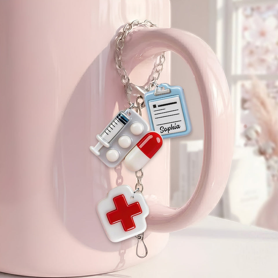 Nurse Life - Personalized Nurse Dangling Charms