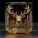 Love Hunting - Personalized Hunting Whiskey Glass