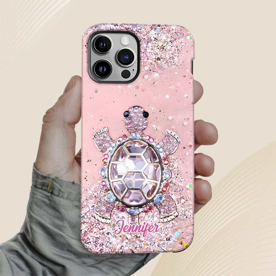 Just A Girl Who Loves Turtles - Personalized Turtle Full Print Phone Case