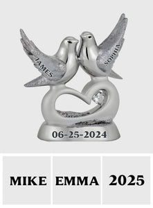 Anniversary Gifts - Personalized Couple Custom Shaped Acrylic Plaque