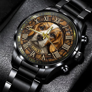 Brave Beagle - Personalized Dog Hand Watch