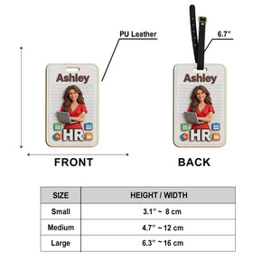 Any Photo - Personalized Colleague Luggage Tag