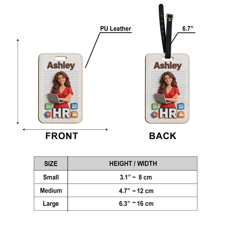 Any Photo - Personalized Colleague Luggage Tag