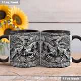 Western Cowboy - Personalized Western Outfit Accent Mug