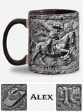 Western Cowboy - Personalized Western Outfit Accent Mug