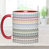 Dad Jokes Are How Eye Roll - Father Accent Mug