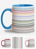 Dad Jokes Are How Eye Roll - Father Accent Mug