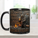 It's Not A Dad Bob - Personalized Father Accent Mug
