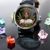 World's Dopest Dad - Personalized Weed Hand Watch