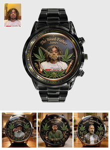 World's Dopest Dad - Personalized Weed Hand Watch