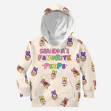 Grandma's Peeps - Personalized Kid All Over Shirt