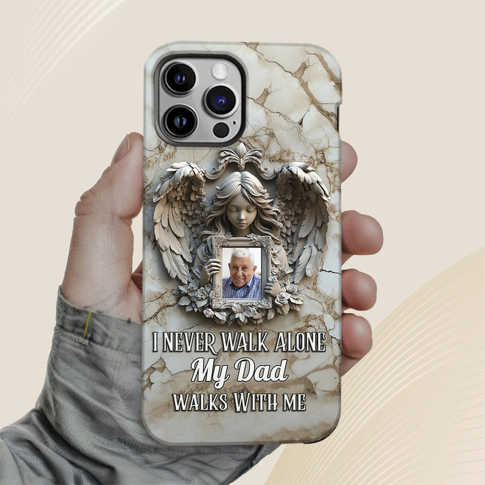 Coque de téléphone personnalisée avec ailes d'ange et impression intégrale - Souvenir