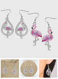 Just A Girl Who Loves Flamingos - Personalized Flamingo Earrings