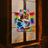 Love - Personalized LGBT Support LED Light Acrylic Sign