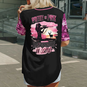 Country Girl - Personalized Hunting Baseball Jersey