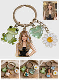 Custom Any Photo - Personalized Frog Keychain With Charms