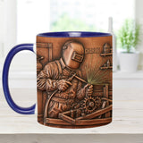 Strongest Welder - Personalized Welder Accent Mug