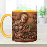 Strongest Welder - Personalized Welder Accent Mug
