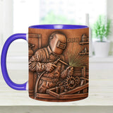 Strongest Welder - Personalized Welder Accent Mug