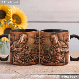 Strongest Welder - Personalized Welder Accent Mug
