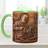 Strongest Welder - Personalized Welder Accent Mug