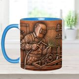 Strongest Welder - Personalized Welder Accent Mug