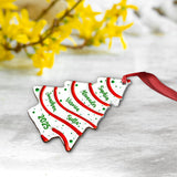 Family Christmas Tree - Personalized Family Ornament