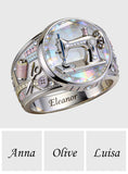 Sewing Is My Therapy - Personalized Sewing Signet Ring