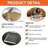 Complaint Dept Take A Number - Personalized Colleague Custom Shaped Acrylic Plaque