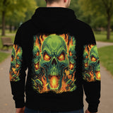 Back Off - Personalized Skull All Over Shirt