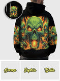 Back Off - Personalized Skull All Over Shirt