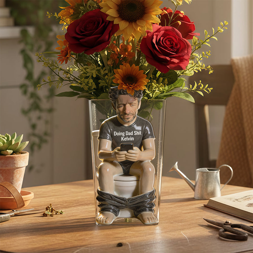 Best Day Ever - Personalized Father Acrylic Pot