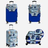 Just A Girl Who Loves Travveling - Personalized Travelling Luggage Cover